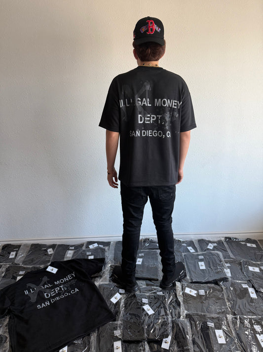 Illegal Money Dept. β Blackout Tee
