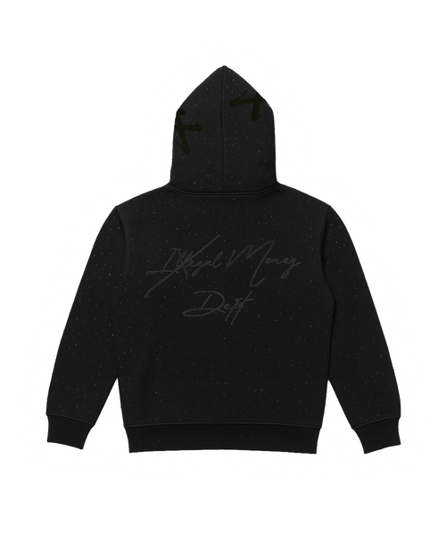Blackout Rhinestone Hoodie